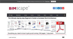 Desktop Screenshot of bimscape.com